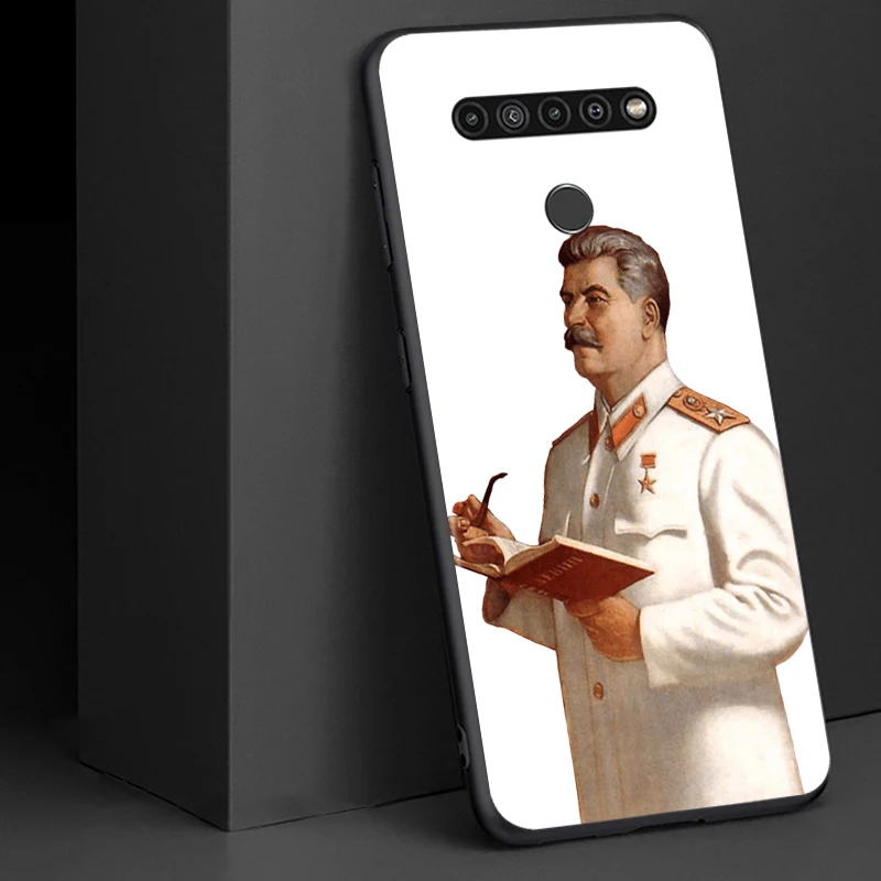 Stalin Soviet Union for LG G8 G8S G8X V30 V35 V40 V50 V60 ThinQ Q60 K40 K50 K51 K61 K71 K92 K62 Soft Black Phone Case
Stalin Soviet Union for LG G8 G8S G8X V30 V35 V40 V50 V60 ThinQ Q60 K40 K50 K51 K61 K71 K92 K62 Soft Black Phone Case