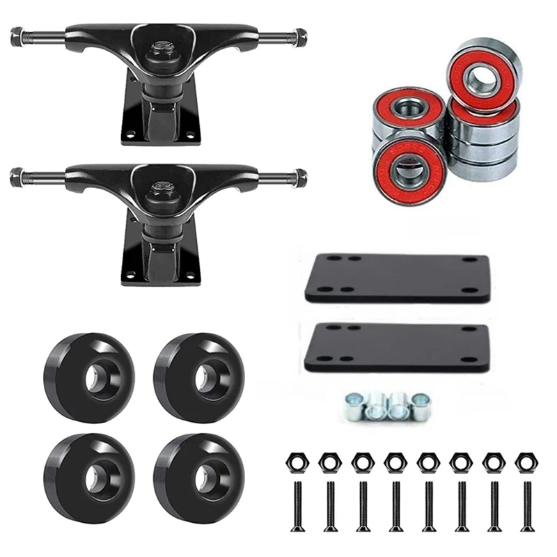 Skateboard Truck Wheel Set-52mm Soft Skateboards Wheels Bearing,Skateboard Parts,Skateboards Hardware,Skates Boards Pads
Skateboard Truck Wheel Set-52mm Soft Skateboards Wheels Bearing,Skateboard Parts,Skateboards Hardware,Skates Boards Pads
