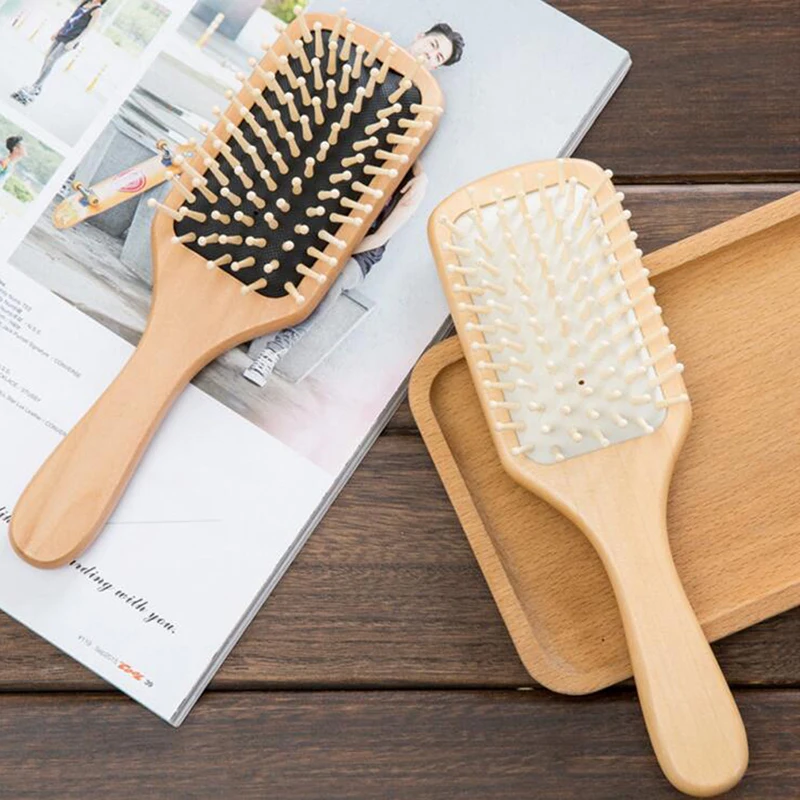 Black Bottom Wooden Massage Air Comb Air Cushion Wooden Comb Useful Airbag Round Head anti-static Comb
Black Bottom Wooden Massage Air Comb Air Cushion Wooden Comb Useful Airbag Round Head anti-static Comb