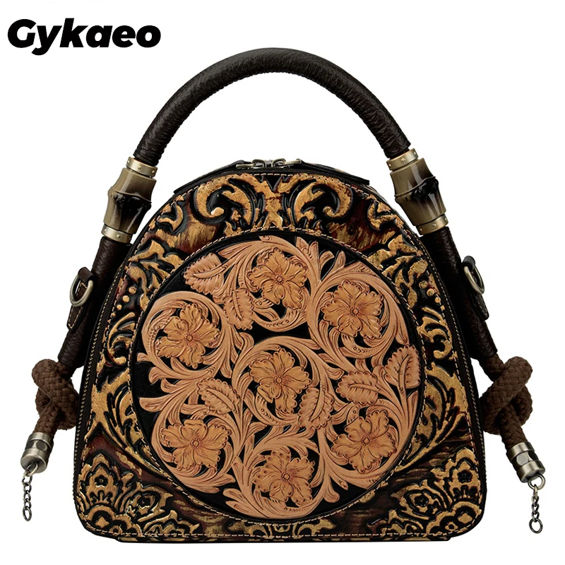 Gykaeo 2022 Winter Female Retro Classical Shoulder Bag Ladies Genuine Leather Tote Bags Printing Floral Women Handbag Sac A Main
Gykaeo 2022 Winter Female Retro Classical Shoulder Bag Ladies Genuine Leather Tote Bags Printing Floral Women Handbag Sac A Main