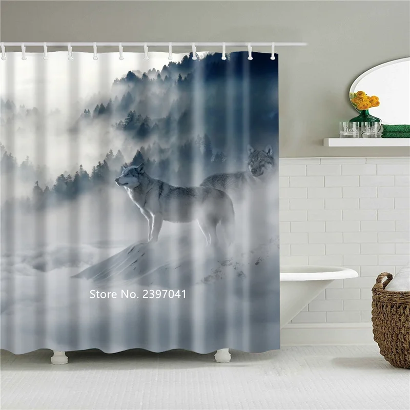 Cute Cartoon Animal Scenery Shower Curtain Bathroom Shower Room Partition Waterproof and Mildew Proof with Hook Home Decoration
Cute Cartoon Animal Scenery Shower Curtain Bathroom Shower Room Partition Waterproof and Mildew Proof with Hook Home Decoration