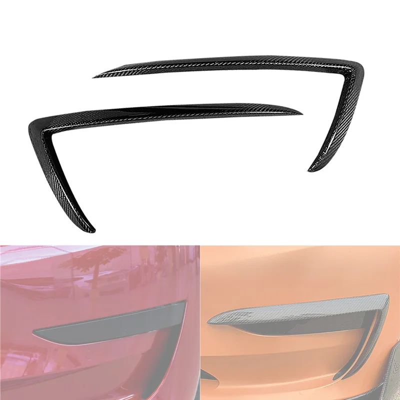For Tesla Model 3 2018 2019 2020 2021 Car Styling Real Carbon Fiber Front Bumper Splitter Spoiler Lip Kit Air Knife Shape
For Tesla Model 3 2018 2019 2020 2021 Car Styling Real Carbon Fiber Front Bumper Splitter Spoiler Lip Kit Air Knife Shape