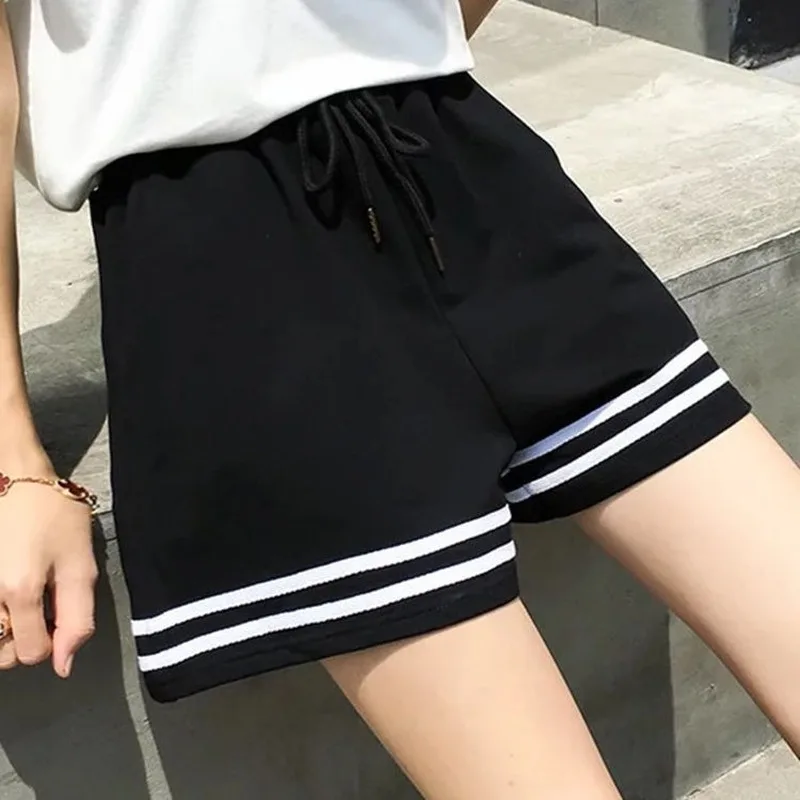 Shorts Womens Summer Elastic Waist Patchwork Motion Drawstring Wide Leg Brief Design Casual Chic All-match Daily New Arrival Hot
Shorts Womens Summer Elastic Waist Patchwork Motion Drawstring Wide Leg Brief Design Casual Chic All-match Daily New Arrival Hot