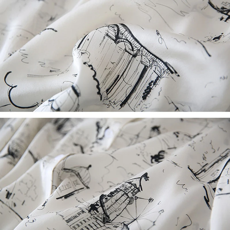 Full Sleeve Shirts Women Graphic Printed Chiffon Elegant Office Lady All-match Loose Business Females Soft Designer Hot Selling
Full Sleeve Shirts Women Graphic Printed Chiffon Elegant Office Lady All-match Loose Business Females Soft Designer Hot Selling