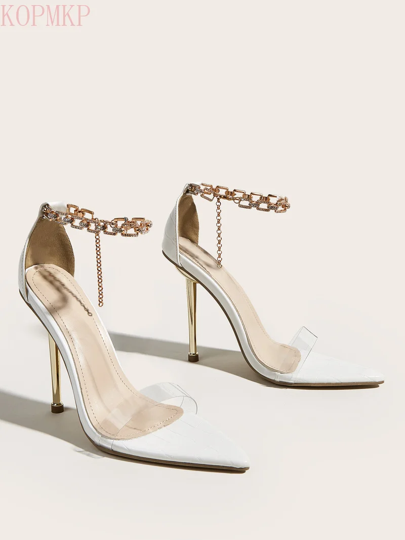 Pellucine Tape Pointed Rhinestone Electroplated Stiletto Sandals Sandalias De Las Mujeres Sandals Woman Sandals
Pellucine Tape Pointed Rhinestone Electroplated Stiletto Sandals Sandalias De Las Mujeres Sandals Woman Sandals