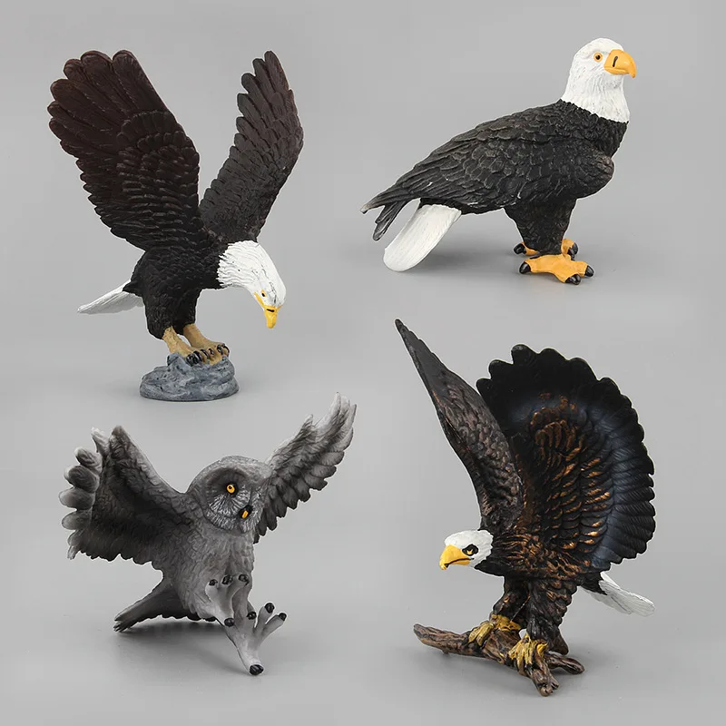 Simulation Wild Animal Bald Eagle Owl Model Figure Toys Figurine Desk Table Home Decoration
Simulation Wild Animal Bald Eagle Owl Model Figure Toys Figurine Desk Table Home Decoration