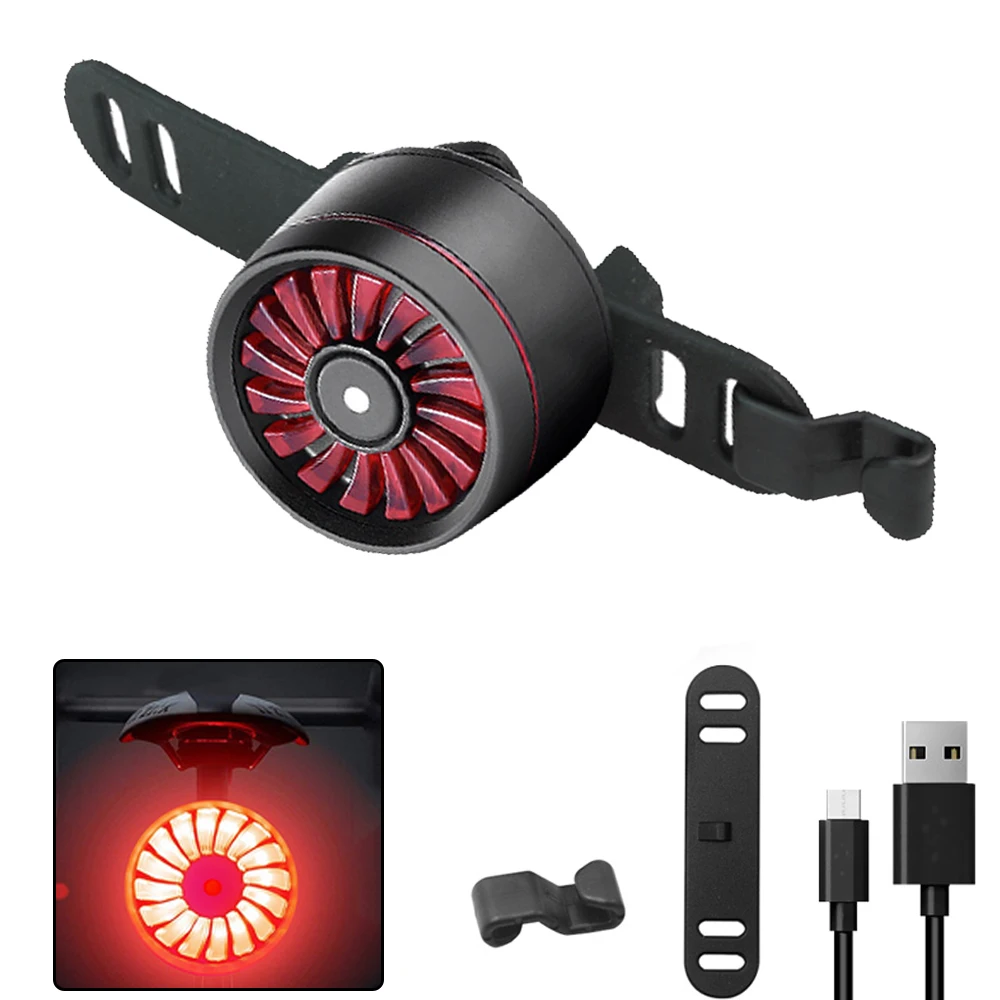 Rear Light Bicycle 5 Model 16 LED Smart Induction Brake Light Bicycle SMD Red Bike Lights USB Chargeable Accessories Waterproof
Rear Light Bicycle 5 Model 16 LED Smart Induction Brake Light Bicycle SMD Red Bike Lights USB Chargeable Accessories Waterproof
