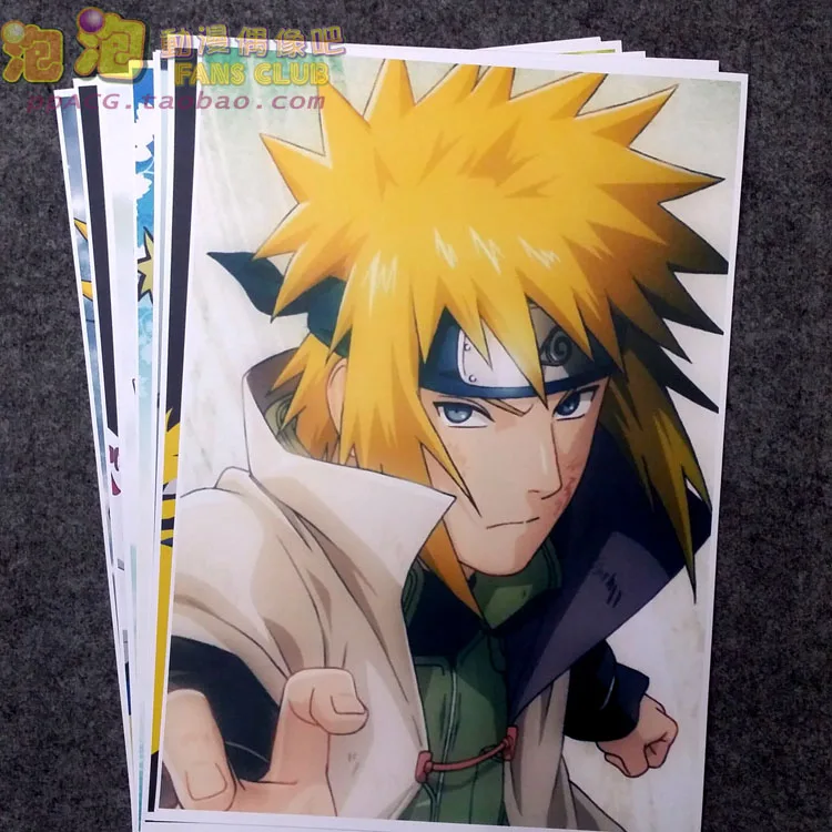 8pcs/lot A3 Anime Namikaze Minato Wall Pictures for Living Room Film Posters Sticker Decoration Gift
8pcs/lot A3 Anime Namikaze Minato Wall Pictures for Living Room Film Posters Sticker Decoration Gift