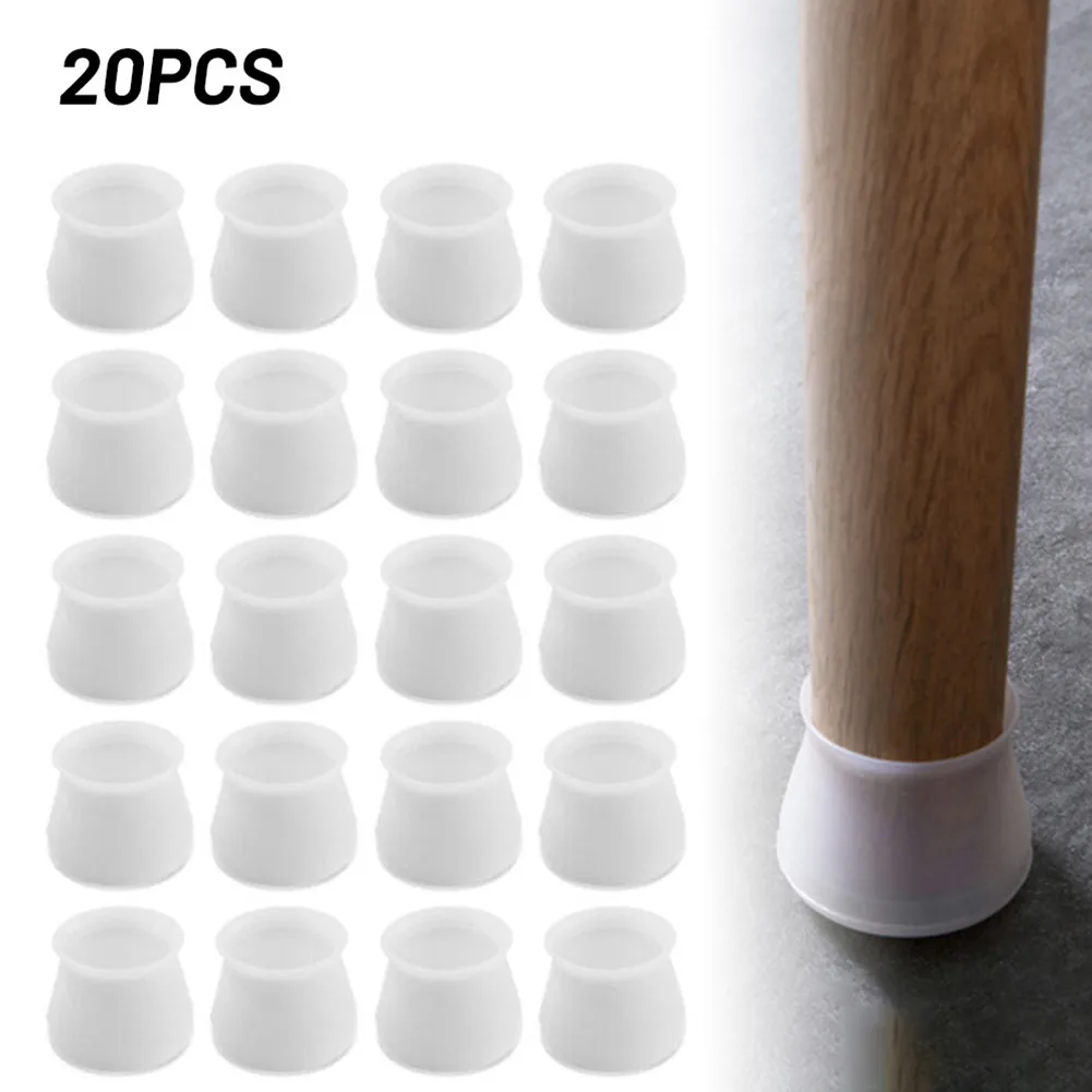 20Pcs Silicone Chair Leg Round Covers Furniture Table Feet Floor Protector Mute Furniture Legs Wear-resistant Non-slip Foot Mat
20Pcs Silicone Chair Leg Round Covers Furniture Table Feet Floor Protector Mute Furniture Legs Wear-resistant Non-slip Foot Mat