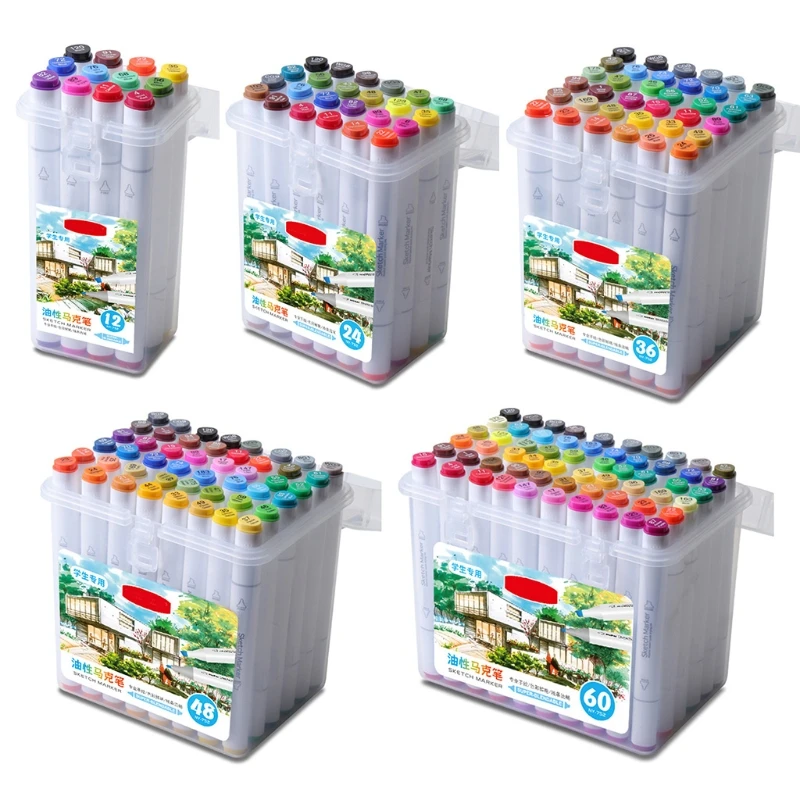 H7JF Portable Highlighters Set Dual-ended Broad/Fine Nib with Case 12/24/36/48/60 Colors Set Optional for Artists Art Design
H7JF Portable Highlighters Set Dual-ended Broad/Fine Nib with Case 12/24/36/48/60 Colors Set Optional for Artists Art Design
