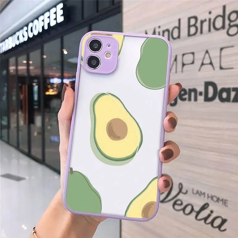 avocado aesthetic Gteen Fruit Phone Case For iPhone 12 11 Mini Pro XR XS Max 7 8 Plus X Matte transparent Purple Back Cover
avocado aesthetic Gteen Fruit Phone Case For iPhone 12 11 Mini Pro XR XS Max 7 8 Plus X Matte transparent Purple Back Cover