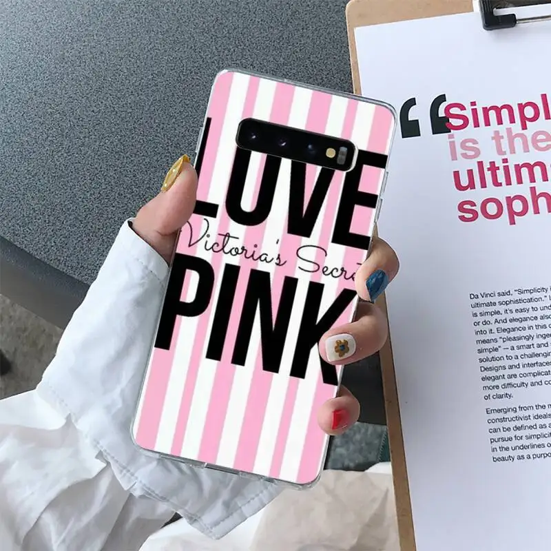 I Love Pink Phone Case For Samsung S10 S10e S8 S9 Plus S7 Edge Note10 9 8 Soft Transparent TPU Cove
I Love Pink Phone Case For Samsung S10 S10e S8 S9 Plus S7 Edge Note10 9 8 Soft Transparent TPU Cove