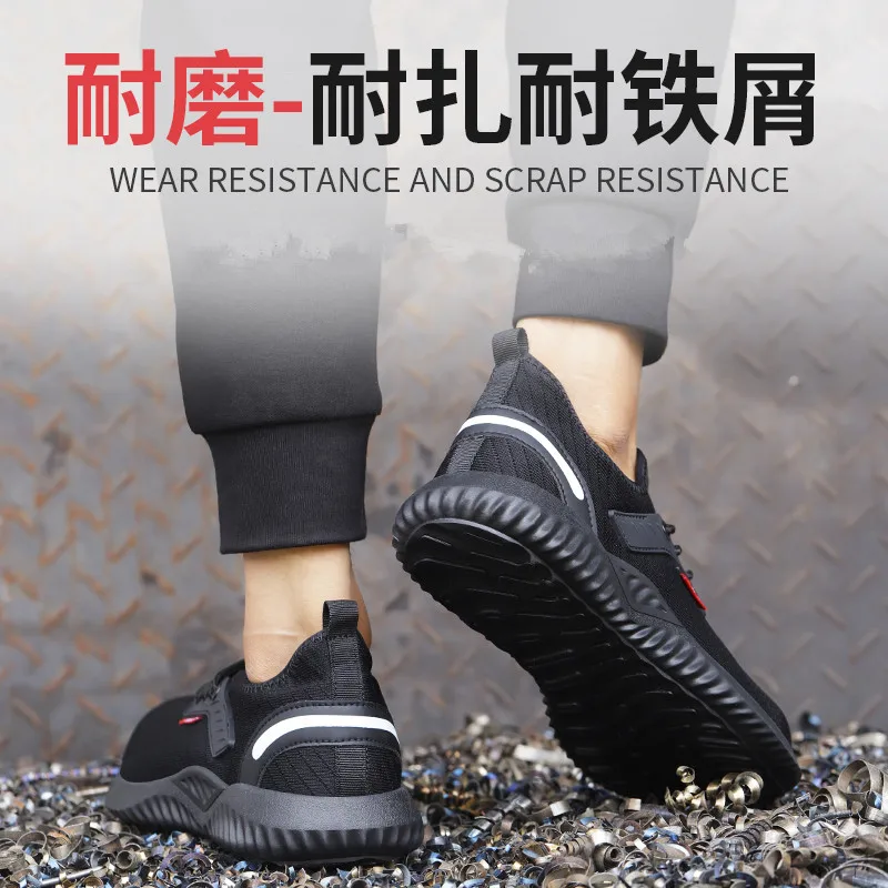 Men's Fashion Summer Casual Sneakers Steel Toe Anti-smash Work Shoes Outdoor Big Size 48 Anti-pierce Safety Shoes Sport Footwear
Men's Fashion Summer Casual Sneakers Steel Toe Anti-smash Work Shoes Outdoor Big Size 48 Anti-pierce Safety Shoes Sport Footwear