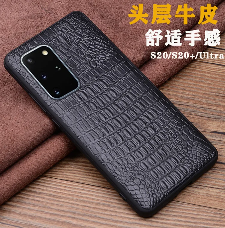 Luxury For Galaxy S20+ Case Leather Tpu Back Cover For Samsung Galaxy S20 Ultra S20 Plus Protective Case Business Black Color 
Luxury For Galaxy S20+ Case Leather Tpu Back Cover For Samsung Galaxy S20 Ultra S20 Plus Protective Case Business Black Color