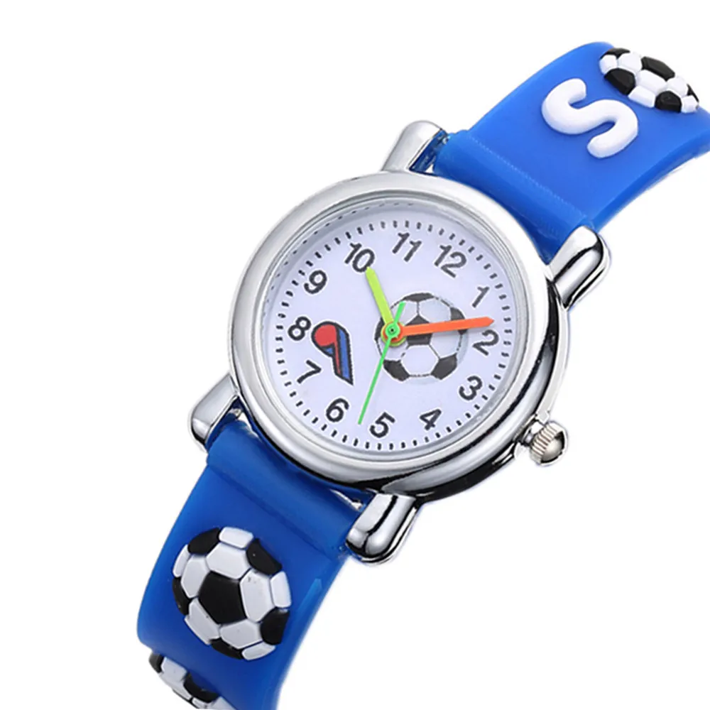 Kids Watch Children Girls Boys Students Quartz Wristwatches Pop3D Cartoon Fashion Silicone Football Saats Pop Orologio Uomo
Kids Watch Children Girls Boys Students Quartz Wristwatches Pop3D Cartoon Fashion Silicone Football Saats Pop Orologio Uomo