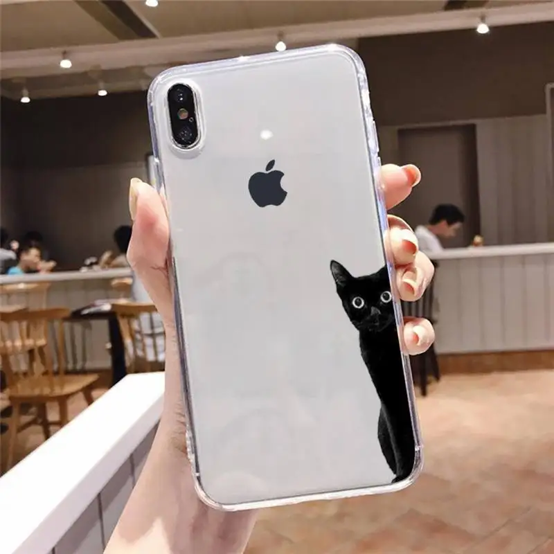 Black cat cute animal art Phone Case Transparent soft For iphone 5 5s 5c se 6 6s 7 8 11 12 plus mini x xs xr pro max 
Black cat cute animal art Phone Case Transparent soft For iphone 5 5s 5c se 6 6s 7 8 11 12 plus mini x xs xr pro max