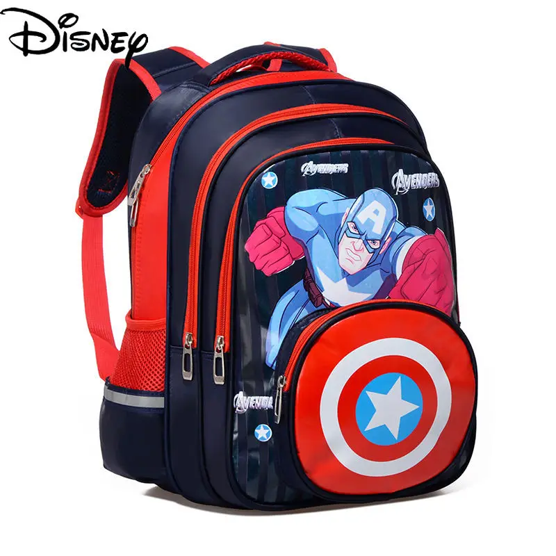 Disney Cute Cartoon Captain America Spider-Man Backpack Simple, Comfortable, Breathable, Wearable Children's School Bag
Disney Cute Cartoon Captain America Spider-Man Backpack Simple, Comfortable, Breathable, Wearable Children's School Bag