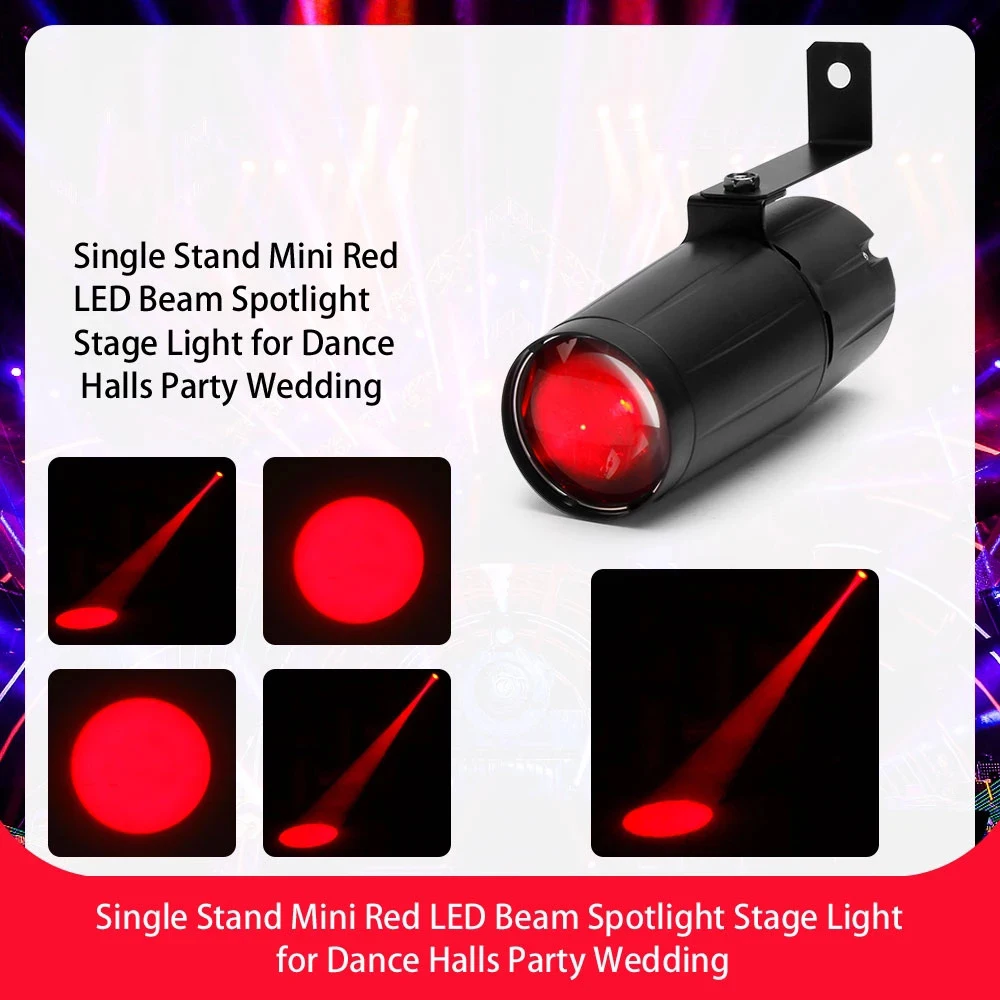 Светодиодный прожсветильник Тор HOLDLAMP3W красного цвета, точечный светильник с одной подставкой для диджея, дискотеки, сценический световой э...
Светодиодный прожсветильник Тор HOLDLAMP3W красного цвета, точечный светильник с одной подставкой для диджея, дискотеки, сценический световой э...