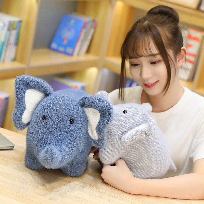 3D simulation nylon cotton material cute elephant animal crossing plush stuffed animals full of birthday gift decoration pendan 
3D simulation nylon cotton material cute elephant animal crossing plush stuffed animals full of birthday gift decoration pendan