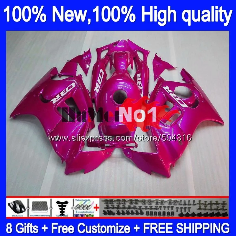 Body+Tank For HONDA CBR 600F3 CC CBR600FS 1997 1998 3MC.276 CBR600 F3 FS 600CC 600 F3 97-98 CBR600F3 97 98 Glossy pink Fairings
Body+Tank For HONDA CBR 600F3 CC CBR600FS 1997 1998 3MC.276 CBR600 F3 FS 600CC 600 F3 97-98 CBR600F3 97 98 Glossy pink Fairings