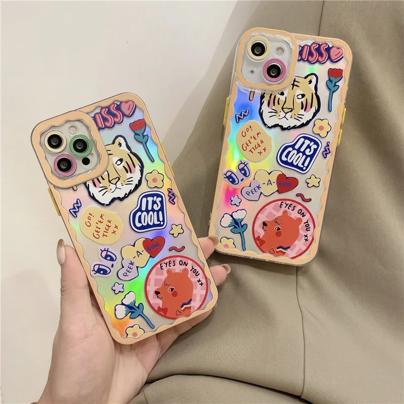 Angel eye iPhone13pro mobile phone case for iphone 13 phone cover foreign trade cartoon balloon Tiger tpu anti-falling soft case
Angel eye iPhone13pro mobile phone case for iphone 13 phone cover foreign trade cartoon balloon Tiger tpu anti-falling soft case