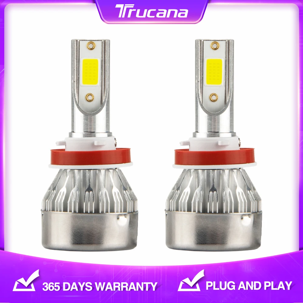 Trucana H7 H4 LED 9005 9006 9012 880 5202 H13 9004 9007 Car Headlights Bulbs 36W Automobile LED Headlamp Front Lights 6000K 12V
Trucana H7 H4 LED 9005 9006 9012 880 5202 H13 9004 9007 Car Headlights Bulbs 36W Automobile LED Headlamp Front Lights 6000K 12V
