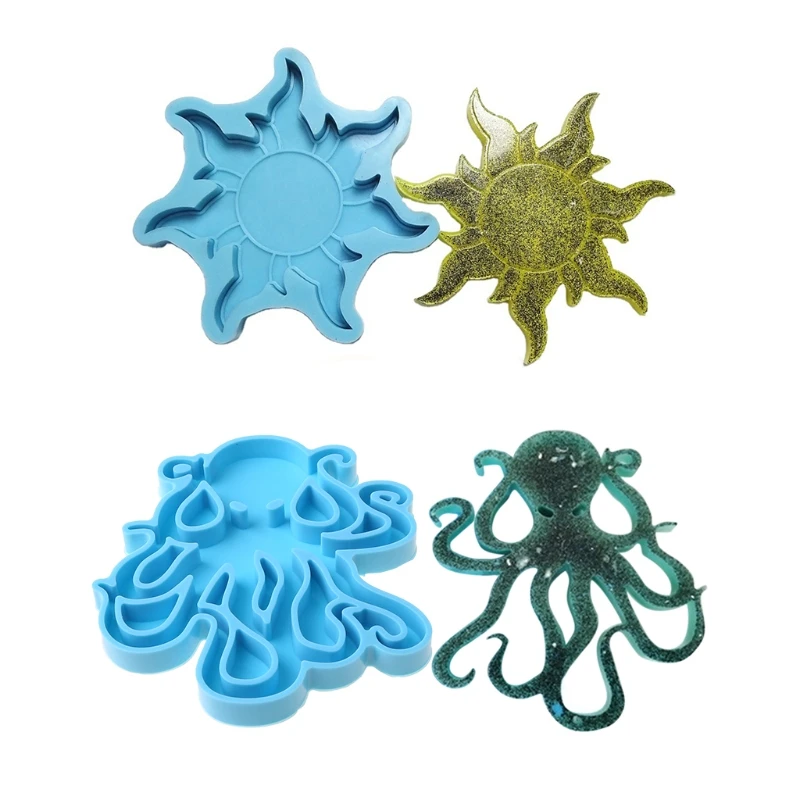 DIY Coaster Casting Silicone Mould Crafts Jewelry Cup Mat Making Tools Crystal Epoxy Resin Mold
DIY Coaster Casting Silicone Mould Crafts Jewelry Cup Mat Making Tools Crystal Epoxy Resin Mold
