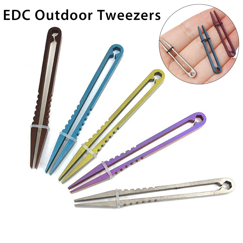 Multipurpose Titanium Alloy TC4 Tweezer Pick Up Clamping Pocket Clips 2 Sizes EDC Camping Hot Sale Outdoor Maintenance Tools
Multipurpose Titanium Alloy TC4 Tweezer Pick Up Clamping Pocket Clips 2 Sizes EDC Camping Hot Sale Outdoor Maintenance Tools