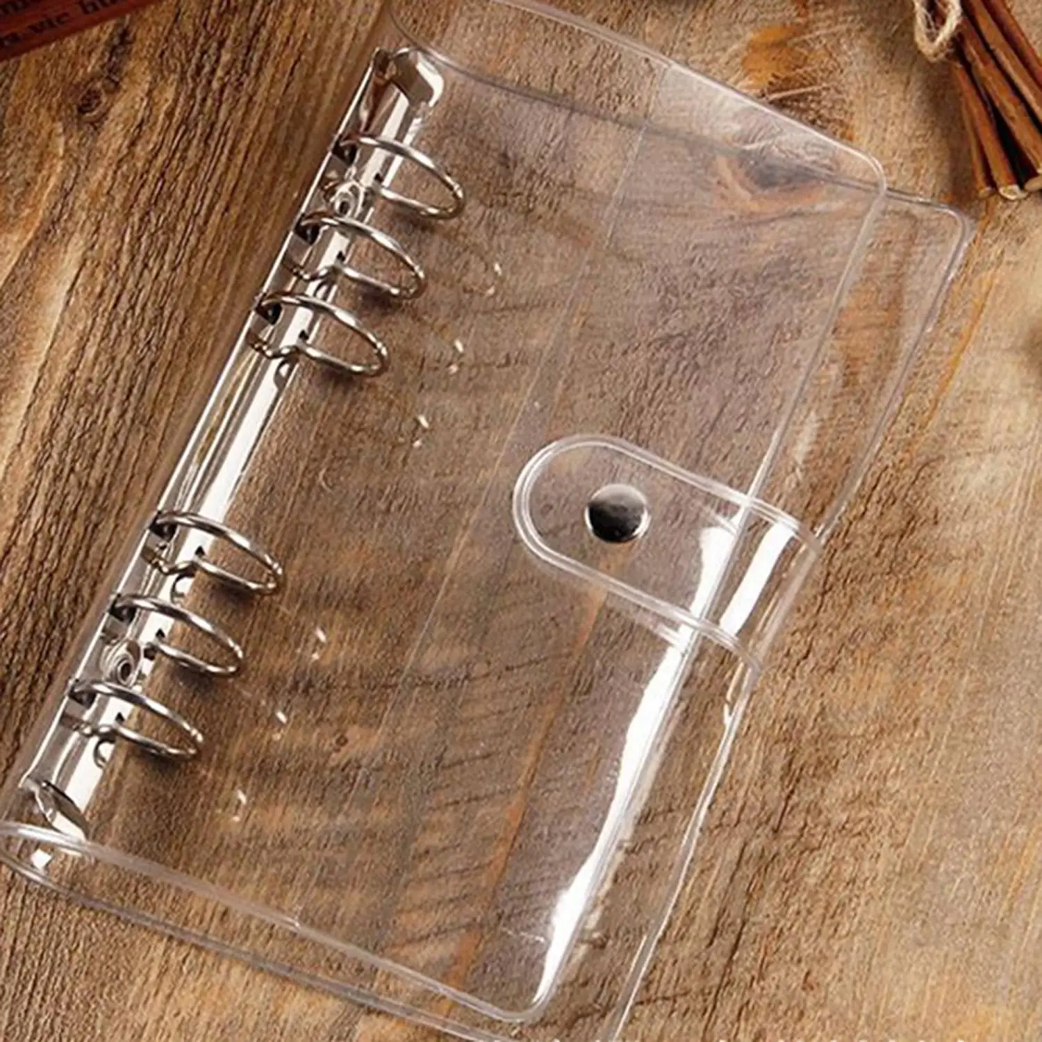 6 Pcs Clear A5 Binder Transparent Soft PVC Binder Cover Loose Leaf Personal Planner Refillable 6 Round Ring Binder
6 Pcs Clear A5 Binder Transparent Soft PVC Binder Cover Loose Leaf Personal Planner Refillable 6 Round Ring Binder