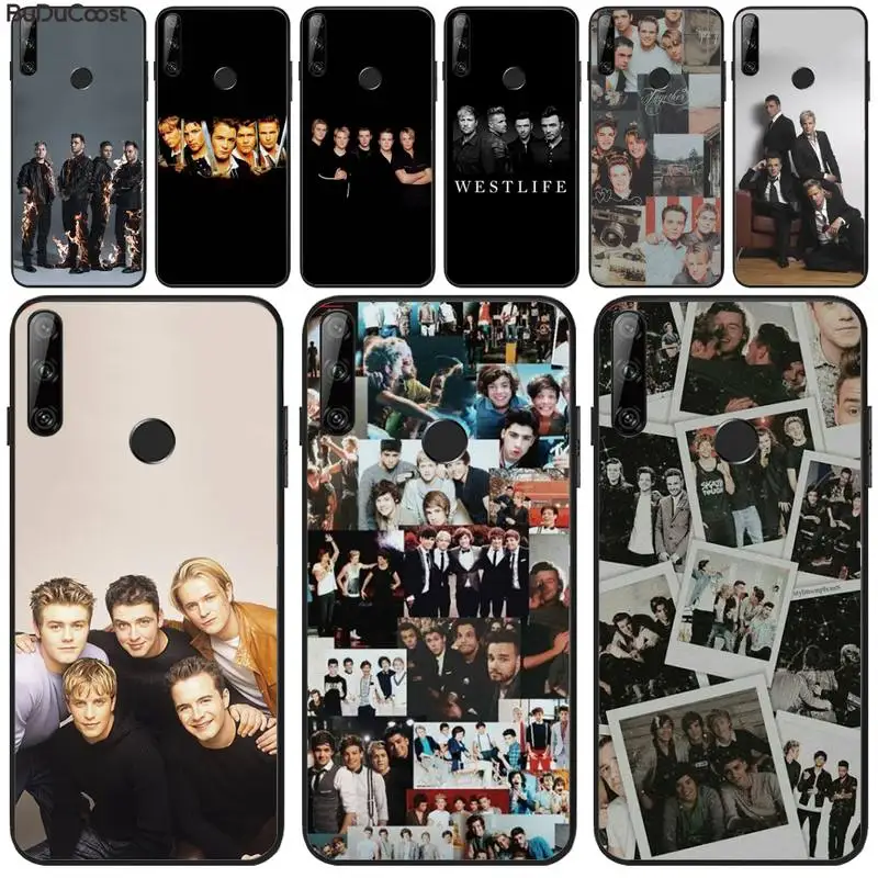 Ирландские поп группа Westlife черный ТПУ мягкий резиновый чехол для мобильного
