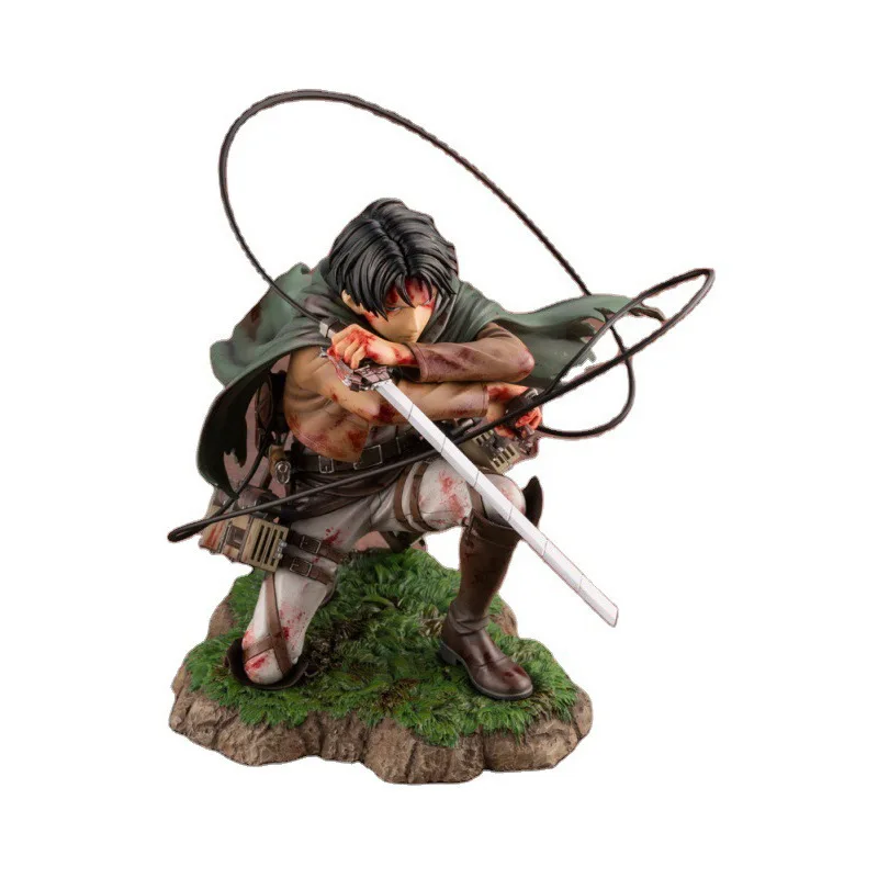 New 18cm Attack on Titan Figure Rival Ackerman Action Figure Package Ver. Levi PVC Action Figure Rivaille Collection Model Toys
New 18cm Attack on Titan Figure Rival Ackerman Action Figure Package Ver. Levi PVC Action Figure Rivaille Collection Model Toys