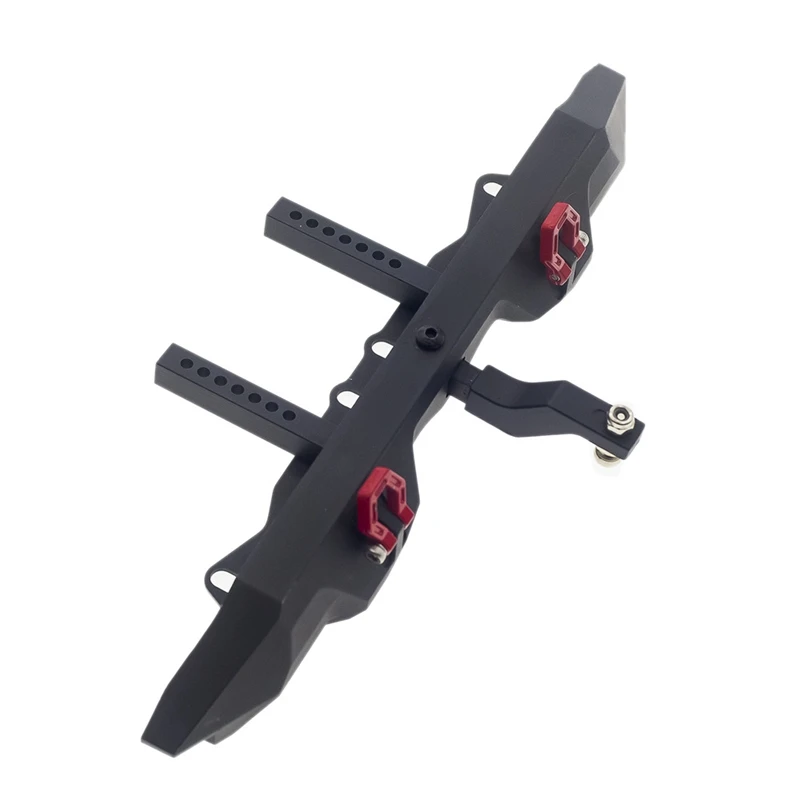 Metal Rear Bumper with Trailer Hitch for 1/10 RC Crawler Car Traxxas TRX4 Axial SCX10 III AXI03007 Upgrade Parts 
Metal Rear Bumper with Trailer Hitch for 1/10 RC Crawler Car Traxxas TRX4 Axial SCX10 III AXI03007 Upgrade Parts