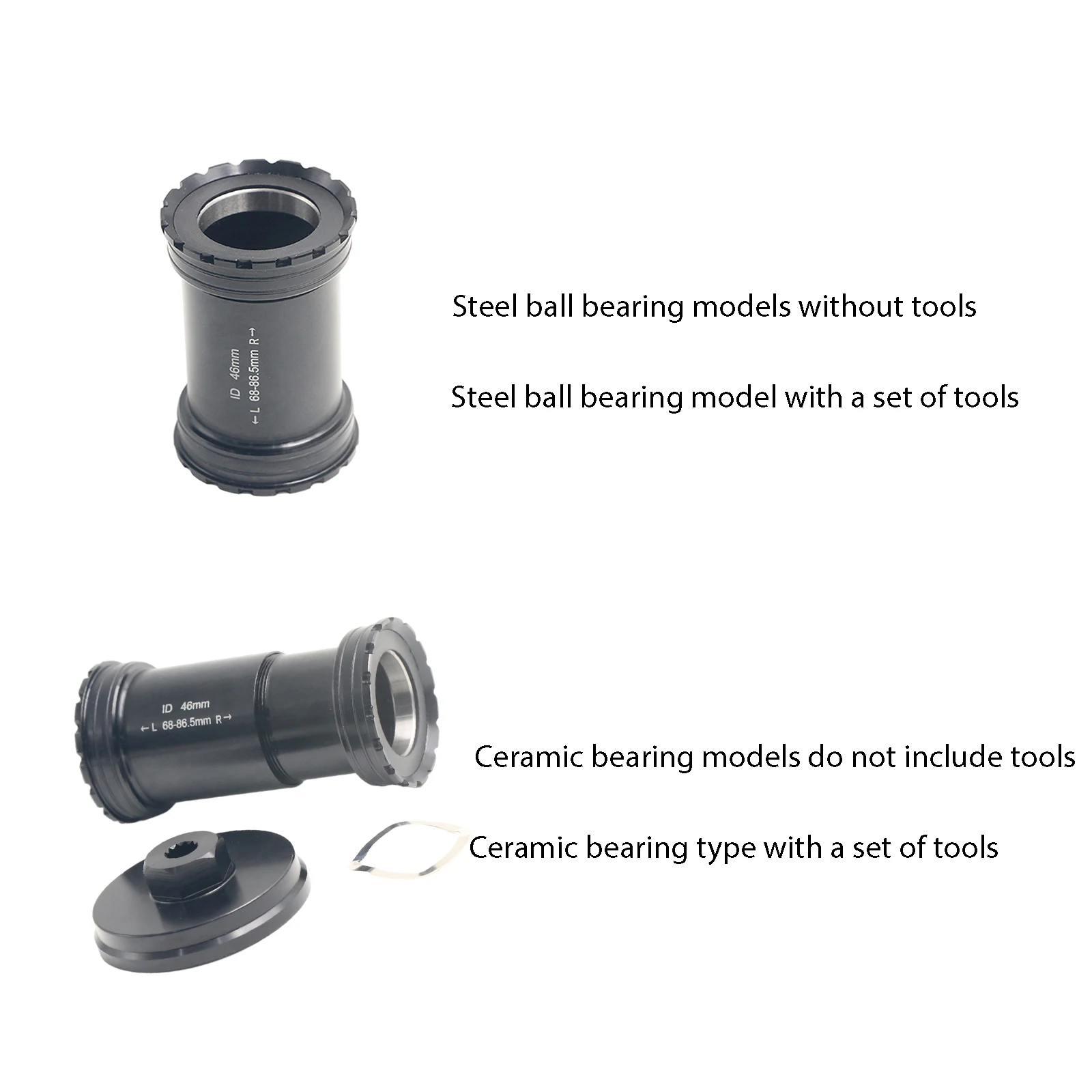 BB Bike Bottom Bracket PF30/386 Bicycle Threaded BB Repairing Component Accessories
BB Bike Bottom Bracket PF30/386 Bicycle Threaded BB Repairing Component Accessories