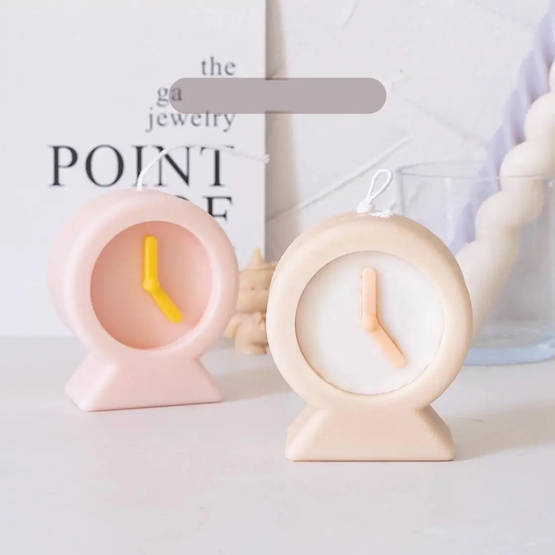South Korea Ins New Clock Silicone Mold DIY Scented Candle Handmade Soap Making Tools Home Decoration Ornaments Prayer Supplies
South Korea Ins New Clock Silicone Mold DIY Scented Candle Handmade Soap Making Tools Home Decoration Ornaments Prayer Supplies