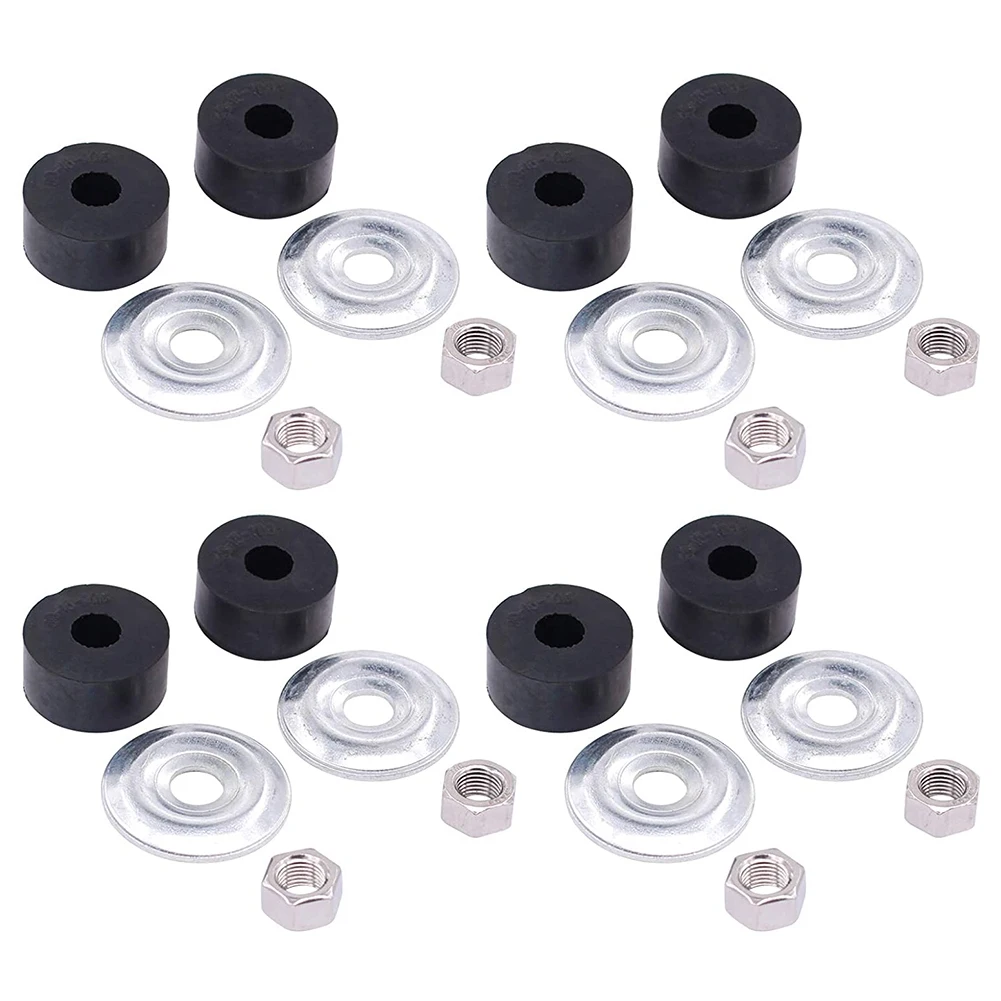 Golf Cart Shock Bushing Kit for EZGO 1989-Up TXT Marathon for Golf Cart 1982-Up DS and Precedent Stud 1011415
Golf Cart Shock Bushing Kit for EZGO 1989-Up TXT Marathon for Golf Cart 1982-Up DS and Precedent Stud 1011415