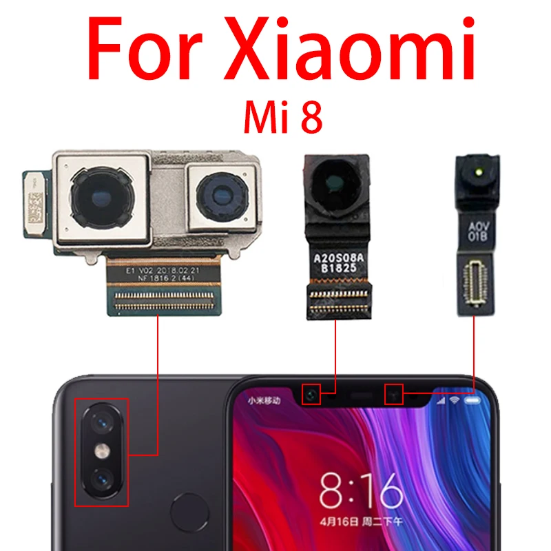 Модуль камеры для Xiaomi Mi 8 Mi8, основная и задняя камеры, гибкий кабель, запасные части, оригинал
Модуль камеры для Xiaomi Mi 8 Mi8, основная и задняя камеры, гибкий кабель, запасные части, оригинал