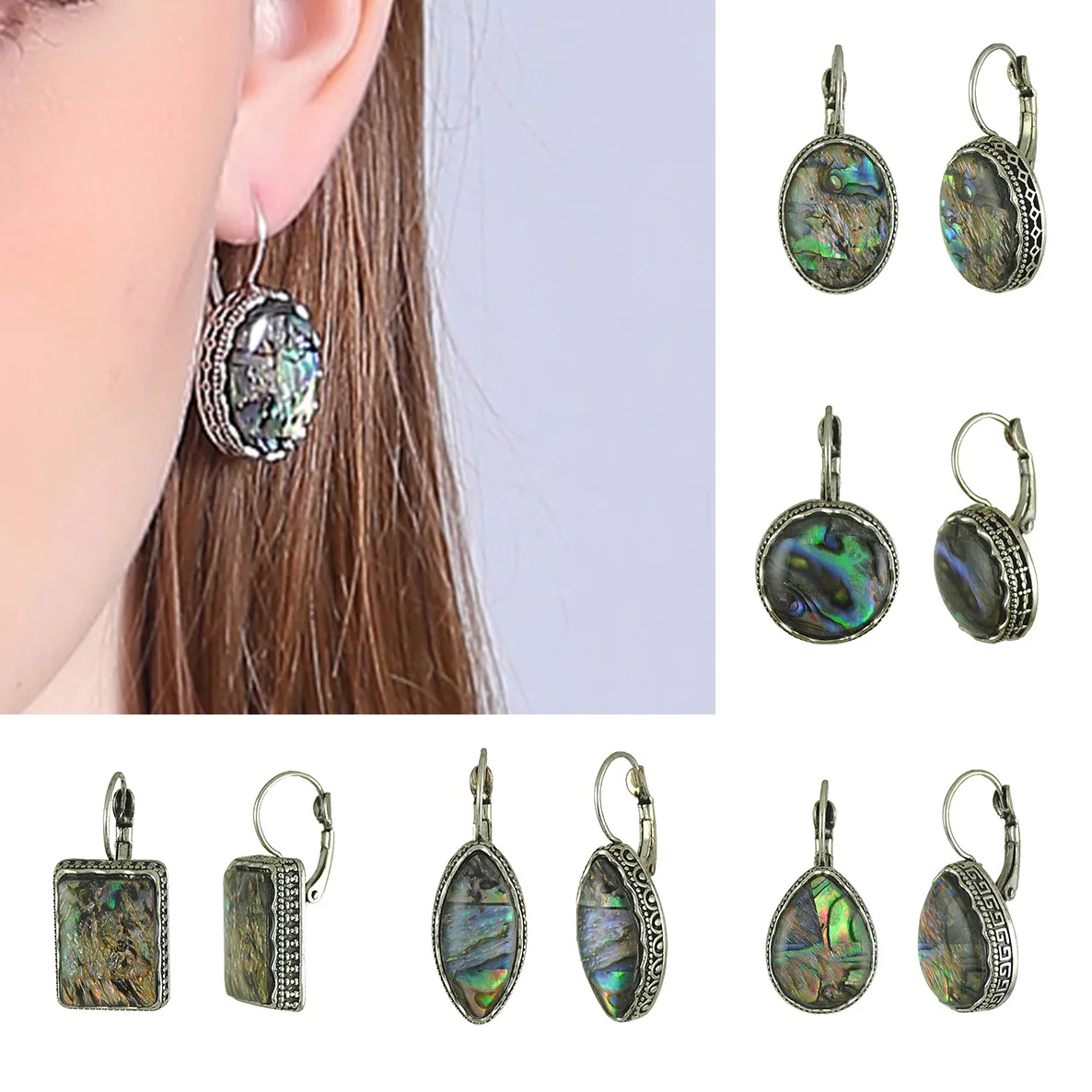 Boho Round Pendant Simple Stylish Earrings Ethnic Style Colorful Seashells Geometric Drop Party Earrings Pendientes Aro Bijoux 
Boho Round Pendant Simple Stylish Earrings Ethnic Style Colorful Seashells Geometric Drop Party Earrings Pendientes Aro Bijoux