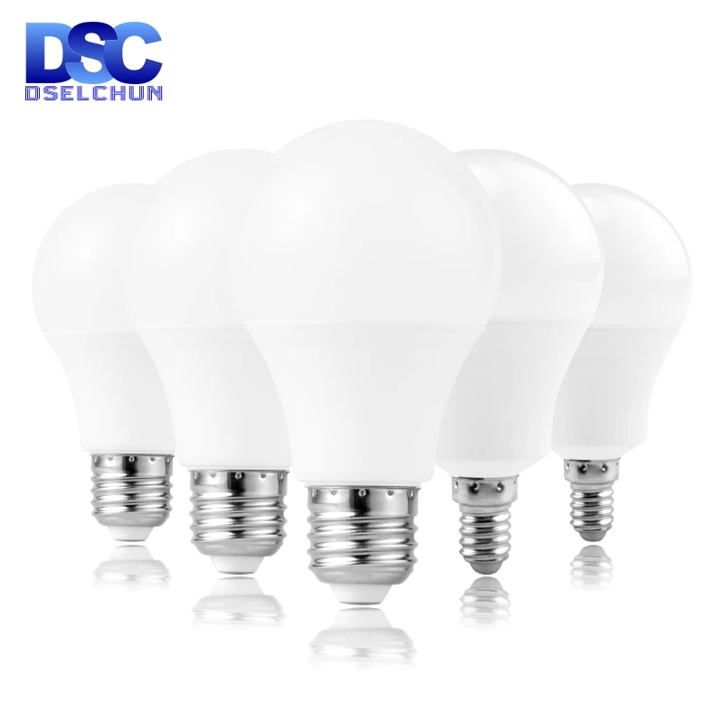 

4pcs E27 E14 LED Bulb Lamps 3W 6W 9W 12W 15W 18W 20W Lampada LED Light Bulb AC 220V 230V 240V Bombilla Spotlight Cold/Warm White