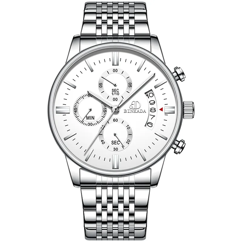 Summer Latest BinKaDa Quartz Men's Watch Waterproof Automatic High-End Atmosphere On-Mail Non-Mechanical Table Male 2021 Bargain
Summer Latest BinKaDa Quartz Men's Watch Waterproof Automatic High-End Atmosphere On-Mail Non-Mechanical Table Male 2021 Bargain
