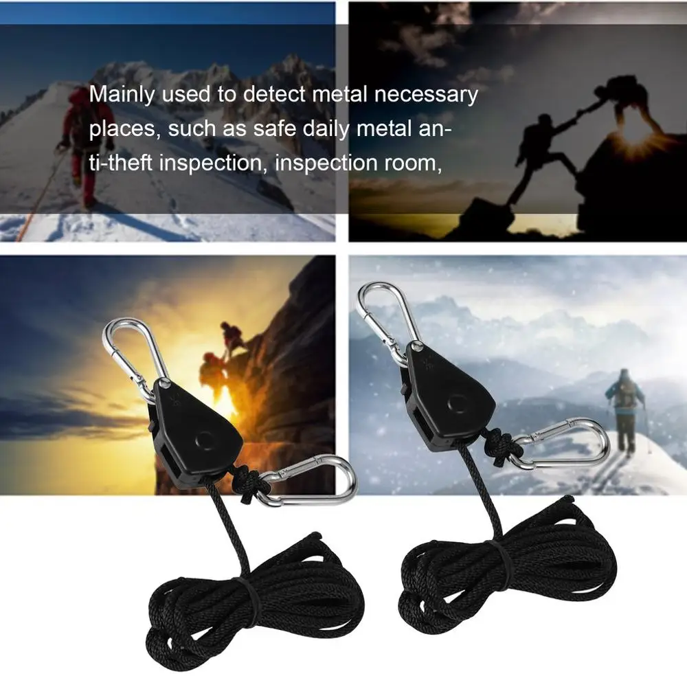 2 pcs/lot 1/8 Rope Ratchet Lights Lifters Reflector Grow Light Hangers Long Heavy Duty Adjustable Rope Clip Hanger
2 pcs/lot 1/8 Rope Ratchet Lights Lifters Reflector Grow Light Hangers Long Heavy Duty Adjustable Rope Clip Hanger