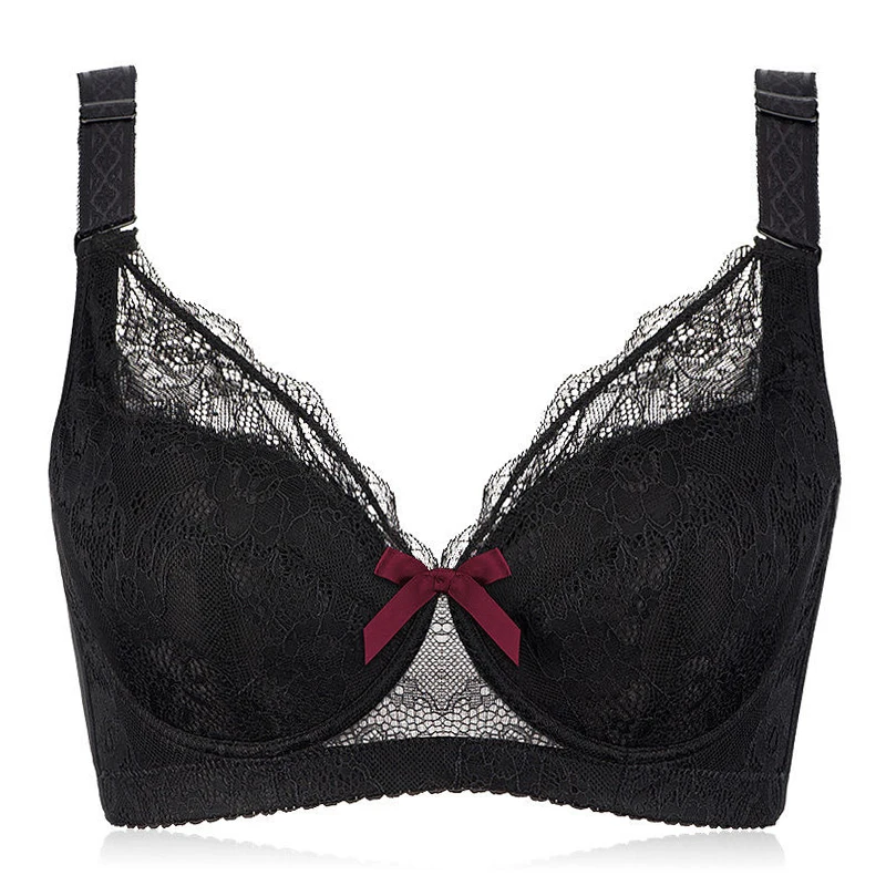 Women's Full Coverage Lightly Padded Underwire Balconette Lace Bra 34 36 38 40 42 44 46 C D E F G H I J 
Women's Full Coverage Lightly Padded Underwire Balconette Lace Bra 34 36 38 40 42 44 46 C D E F G H I J