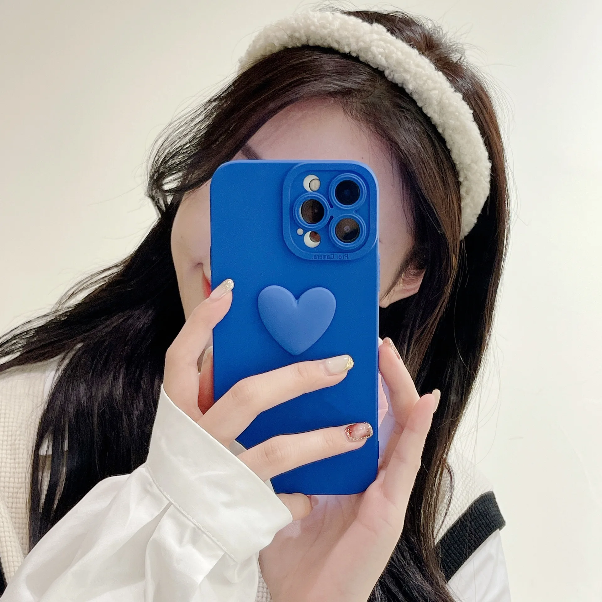 3D Simple Blue Love Heart Korea Phone Case For iPhone 13 12 11 Pro Max X Xs Max Xr 7 8 Puls Coque Cute Soft Silicone Cover
3D Simple Blue Love Heart Korea Phone Case For iPhone 13 12 11 Pro Max X Xs Max Xr 7 8 Puls Coque Cute Soft Silicone Cover