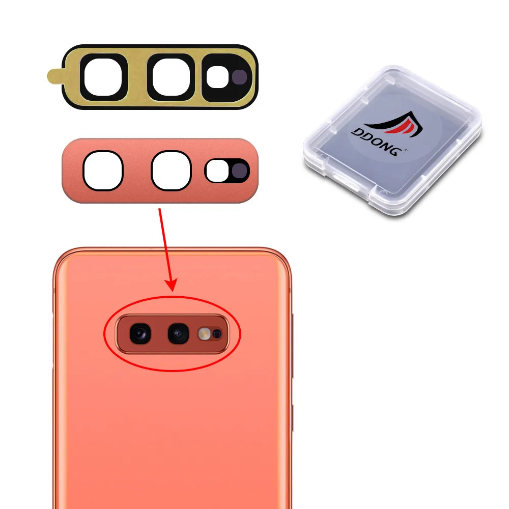 Rear Camera Lens For Samsung Galaxy S10E SM-G970F SM-G970U SM-G970W SM-G9700 SM-G970U Back Camera Protector Glass Lens Cover 
Rear Camera Lens For Samsung Galaxy S10E SM-G970F SM-G970U SM-G970W SM-G9700 SM-G970U Back Camera Protector Glass Lens Cover
