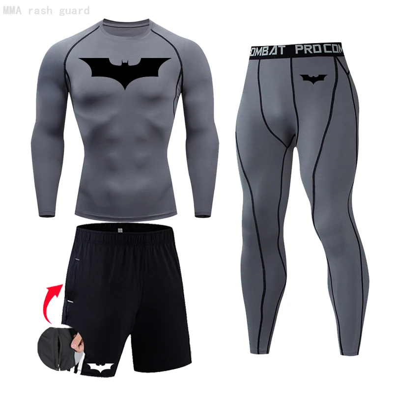 Men Thermal set Compression underwear set shirt pants Clothing Winter first layer Thermo underwear Men's full suit tracksuit
Men Thermal set Compression underwear set shirt pants Clothing Winter first layer Thermo underwear Men's full suit tracksuit