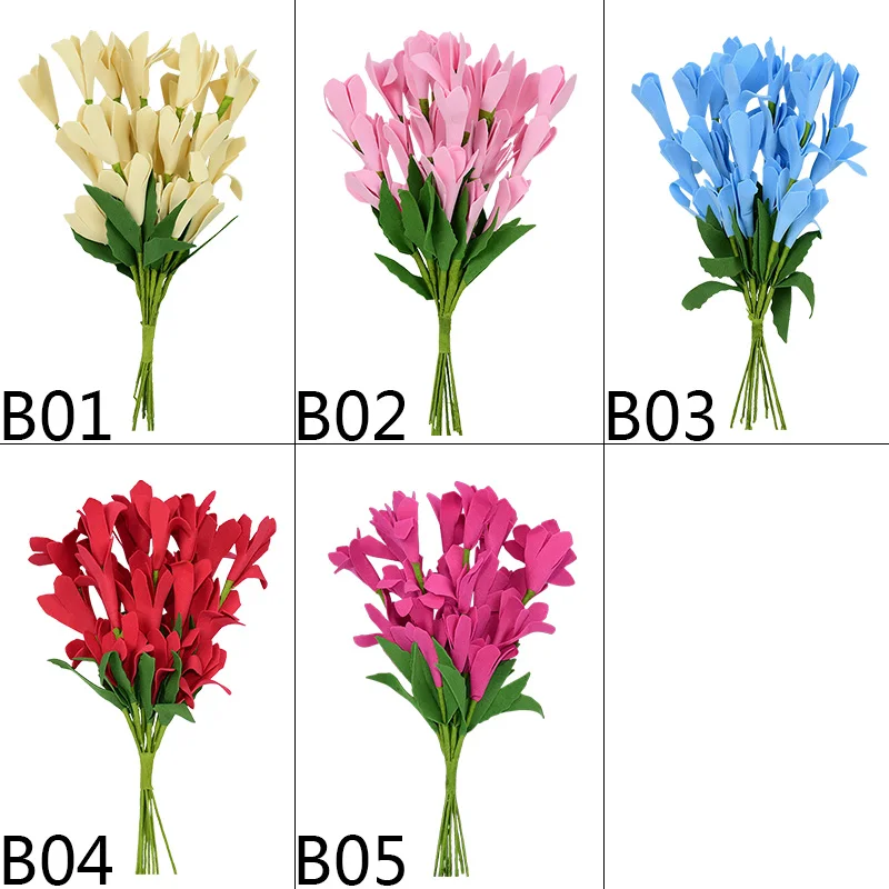 5/10 Bundles Mini Artificial Flowers PE Foam Winter Jasmine Bouquet for Home Wedding Festival Party Decor Fake Floral Supplies
5/10 Bundles Mini Artificial Flowers PE Foam Winter Jasmine Bouquet for Home Wedding Festival Party Decor Fake Floral Supplies