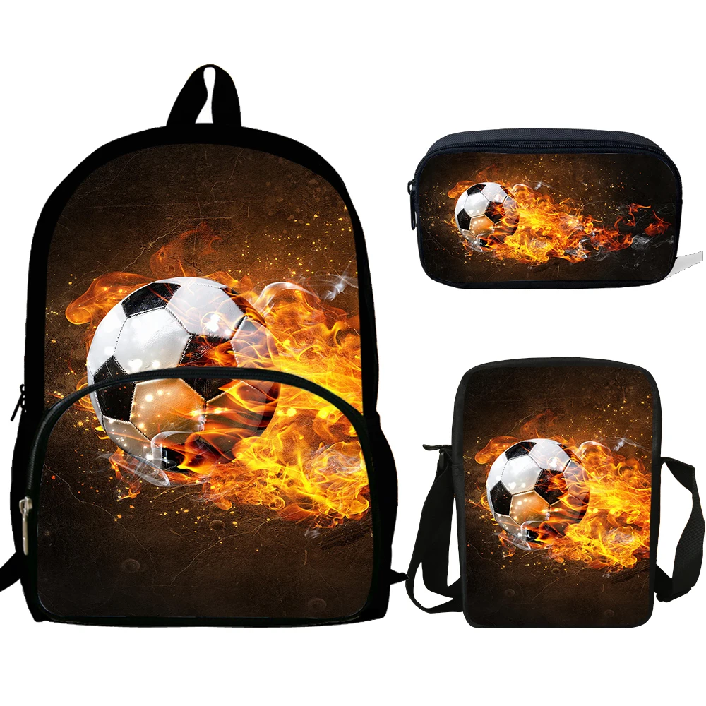 16inch Escolares Kids Water Fire Football Soccer Mochila Backpack For Teenagers Bookbag Child Rucksack For Boys Schoolbags Set
16inch Escolares Kids Water Fire Football Soccer Mochila Backpack For Teenagers Bookbag Child Rucksack For Boys Schoolbags Set