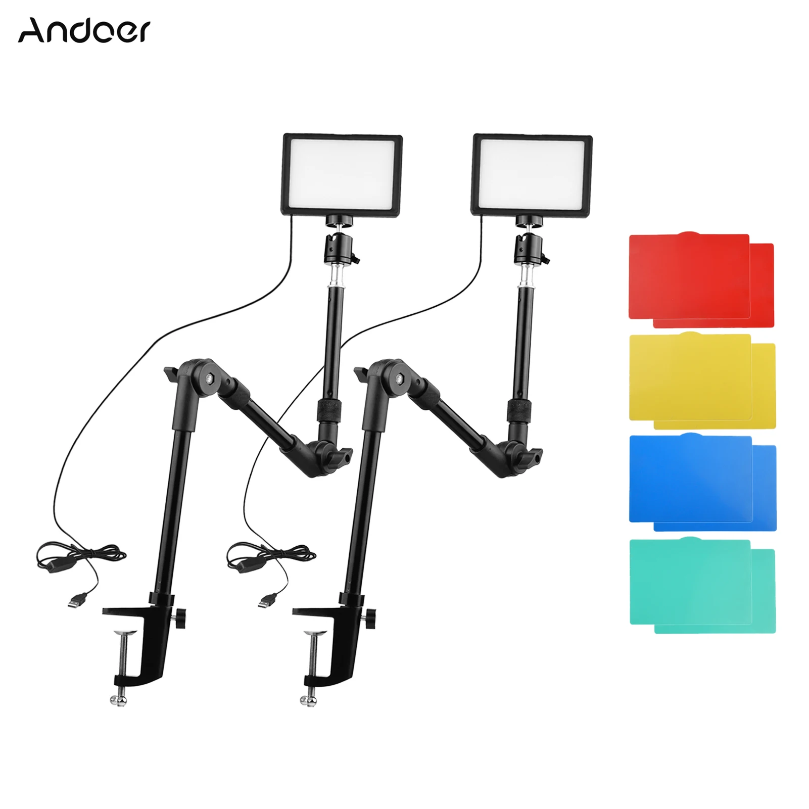 Andoer USB светильник ing комплект светодиодный видео светильник s 3200K-5600K с регулируемой яркостью для монтажа светильник стойки Ballhead Цвет фильтры...
Andoer USB светильник ing комплект светодиодный видео светильник s 3200K-5600K с регулируемой яркостью для монтажа светильник стойки Ballhead Цвет фильтры...