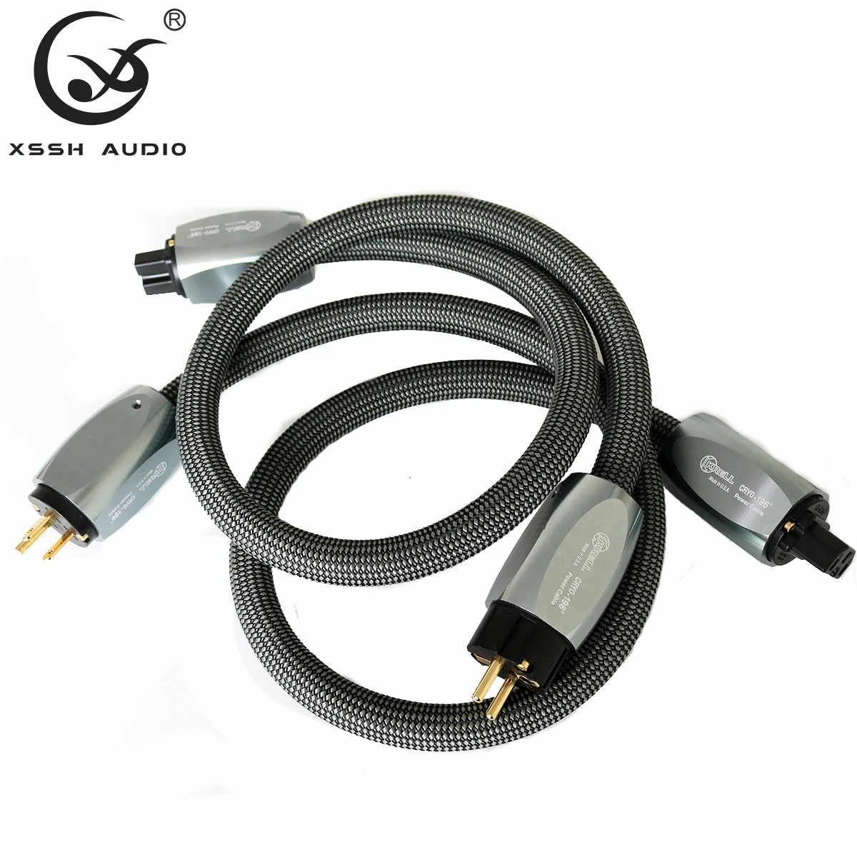 XSSH аудио Hi Fi усилитель из бескислородной меди с покрытием чистой алюминия золота