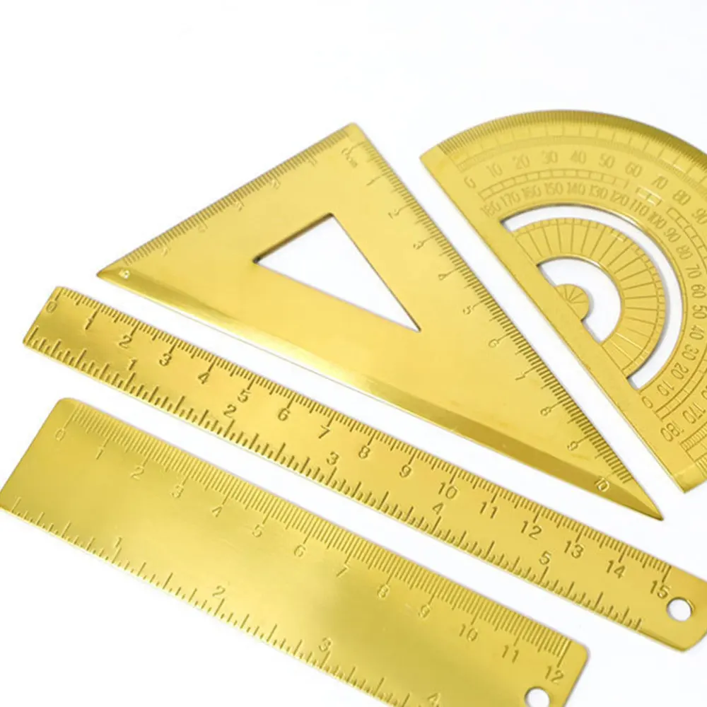 2pcs 15cm Delicate Nordic Stainless Steel Drawing Ruler Stright Ruler for Student Use
2pcs 15cm Delicate Nordic Stainless Steel Drawing Ruler Stright Ruler for Student Use