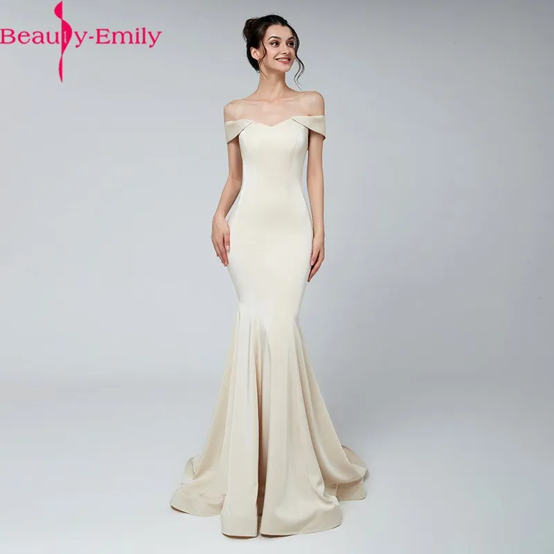 2020 Romantic Boat Neck Off the Shoulder Mermaid Evening Dress Sexy Sleeveless Zipper Back Evening Gown 9 Colors Available
2020 Romantic Boat Neck Off the Shoulder Mermaid Evening Dress Sexy Sleeveless Zipper Back Evening Gown 9 Colors Available
